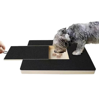 Dog Nail Scratch Board With Pull-Out Wood Filing Pad