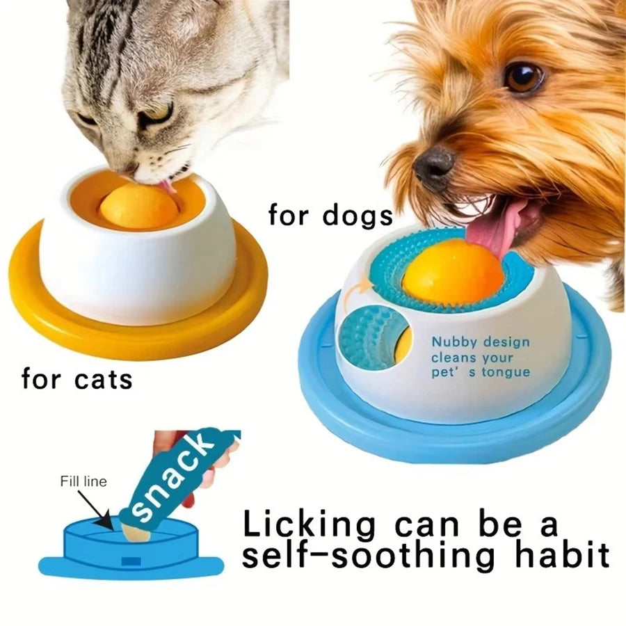 Dog Lick Mat Slow Feeder Toy for Calming and Enrichment