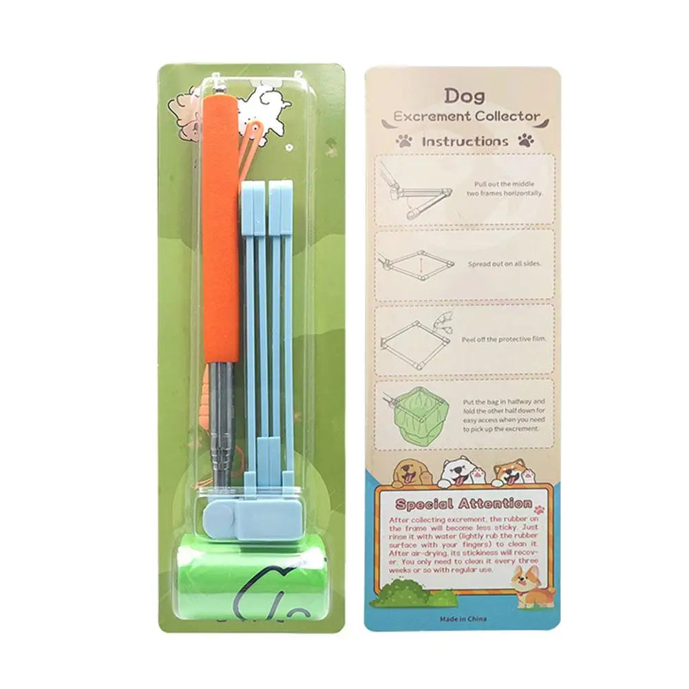 Stainless Steel Long-Handle Pet Pooper Scooper 28.7 Inch